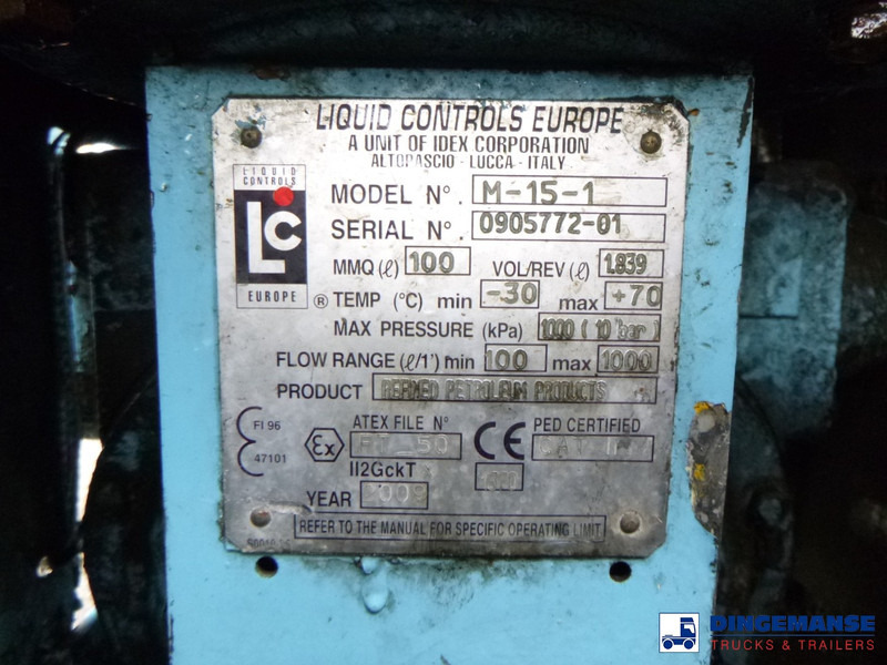 Полуприцеп-цистерна CALDAL Fuel tank alu 30 m3 / 5 comp + pump: фото 9