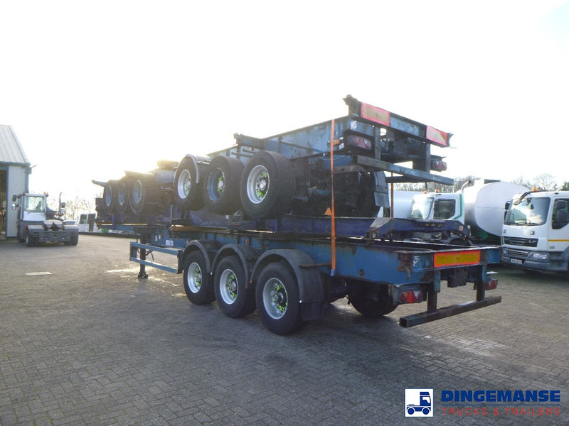 Crane Fruehauf Stack - 3 x container trailer 20-20-30-40 ft - Грузовик-контейнеровоз/ Сменный кузов: фото 3 Crane Fruehauf Stack - 3 x container trailer 20-20-30-40 ft - Грузовик-контейнеровоз/ Сменный кузов: фото 3