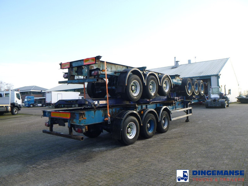 Crane Fruehauf Stack - 3 x container trailer 20-20-30-40 ft - Грузовик-контейнеровоз/ Сменный кузов: фото 4 Crane Fruehauf Stack - 3 x container trailer 20-20-30-40 ft - Грузовик-контейнеровоз/ Сменный кузов: фото 4