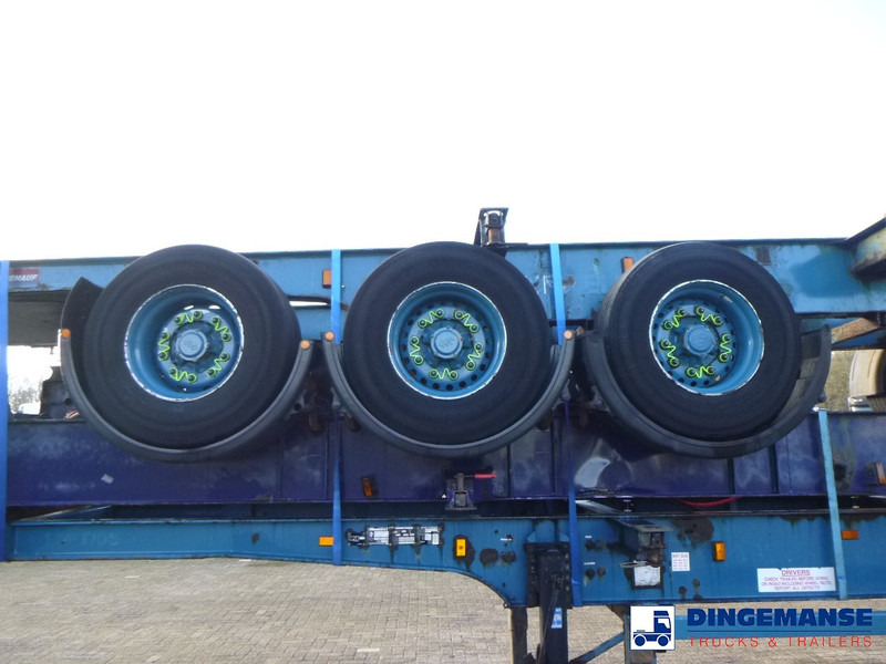Crane Fruehauf Stack - 3 x container trailer 20-20-30-40 ft - Грузовик-контейнеровоз/ Сменный кузов: фото 5 Crane Fruehauf Stack - 3 x container trailer 20-20-30-40 ft - Грузовик-контейнеровоз/ Сменный кузов: фото 5