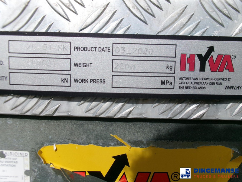Крюковой мультилифт DAF XF 480 FAN 6x2 Hyva container hook 20 t: фото 10