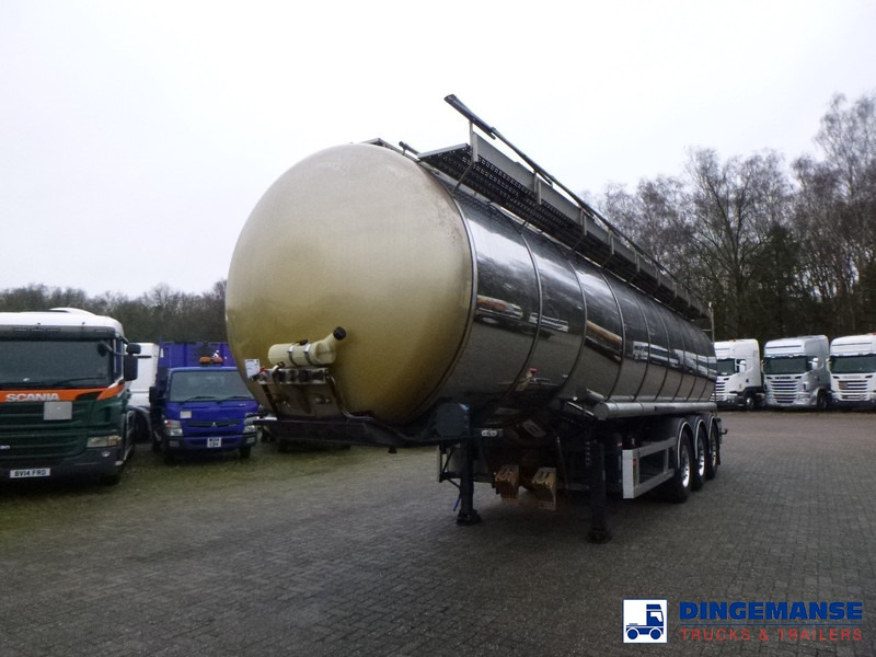 Dijkstra Chemical tank inox L4BH 37.5 m3 / 1 comp - Полуприцеп-цистерна: фото 1 Dijkstra Chemical tank inox L4BH 37.5 m3 / 1 comp - Полуприцеп-цистерна: фото 1