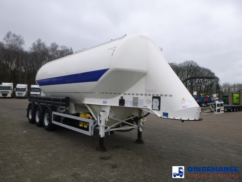 Feldbinder Powder tank alu 36 m3 / 1 comp - Полуприцеп-цистерна: фото 2 Feldbinder Powder tank alu 36 m3 / 1 comp - Полуприцеп-цистерна: фото 2