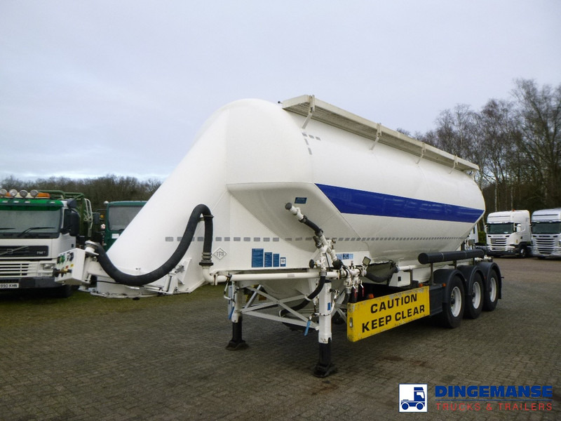 Feldbinder Powder tank alu 36 m3 / 1 comp - Полуприцеп-цистерна: фото 1 Feldbinder Powder tank alu 36 m3 / 1 comp - Полуприцеп-цистерна: фото 1