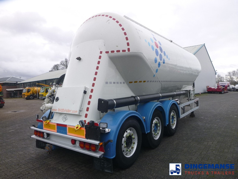 Feldbinder Powder tank alu 36 m3 / 1 comp - Полуприцеп-цистерна: фото 4 Feldbinder Powder tank alu 36 m3 / 1 comp - Полуприцеп-цистерна: фото 4