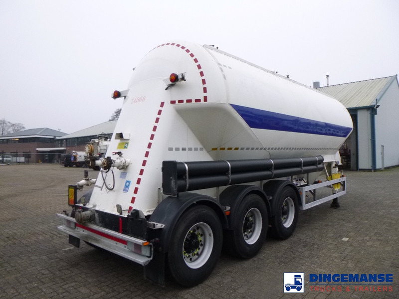 Feldbinder Powder tank alu 36 m3 / 1 comp - Полуприцеп-цистерна: фото 4 Feldbinder Powder tank alu 36 m3 / 1 comp - Полуприцеп-цистерна: фото 4