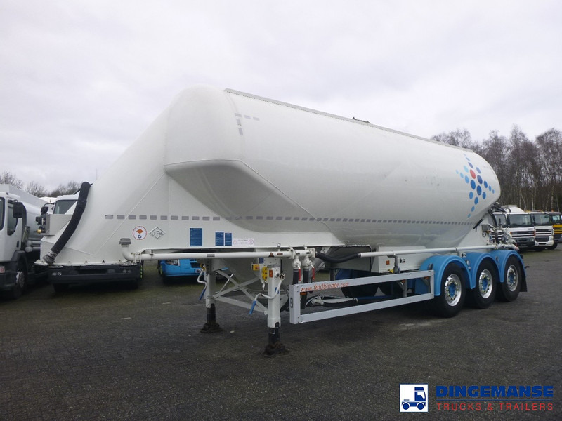 Feldbinder Powder tank alu 36 m3 / 1 comp - Полуприцеп-цистерна: фото 1 Feldbinder Powder tank alu 36 m3 / 1 comp - Полуприцеп-цистерна: фото 1