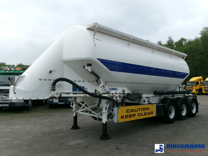 Feldbinder Powder tank alu 36 m3 / 1 comp - Полуприцеп-цистерна: фото 1 Feldbinder Powder tank alu 36 m3 / 1 comp - Полуприцеп-цистерна: фото 1