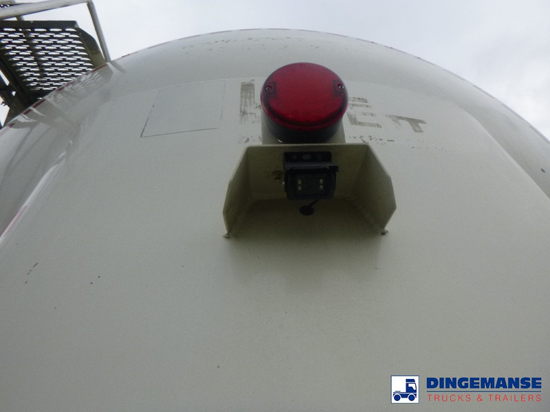 Полуприцеп-цистерна Feldbinder Powder tank alu 40 m3 / 1 comp + compressor: фото 17