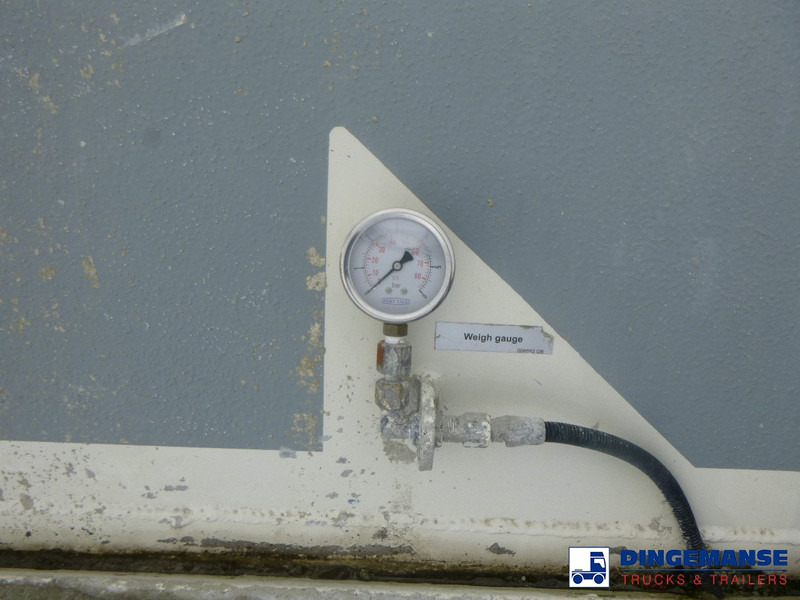 Полуприцеп-цистерна Feldbinder Powder tank alu 40 m3 / 1 comp + compressor: фото 20