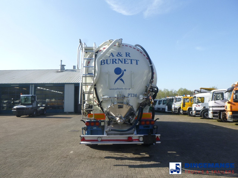 Feldbinder Powder tank alu 60 m3 / Compressor diesel engine. - Полуприцеп-цистерна: фото 5 Feldbinder Powder tank alu 60 m3 / Compressor diesel engine. - Полуприцеп-цистерна: фото 5
