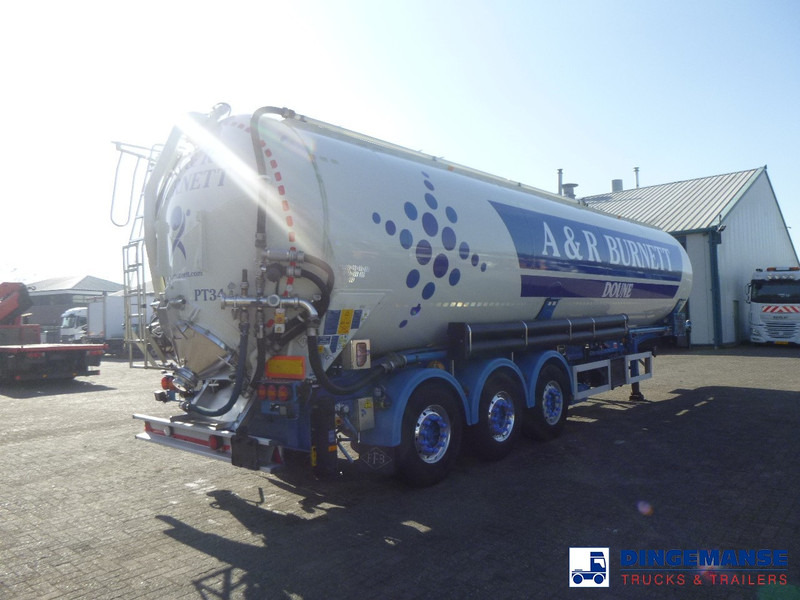 Feldbinder Powder tank alu 60 m3 / Compressor diesel engine. - Полуприцеп-цистерна: фото 4 Feldbinder Powder tank alu 60 m3 / Compressor diesel engine. - Полуприцеп-цистерна: фото 4