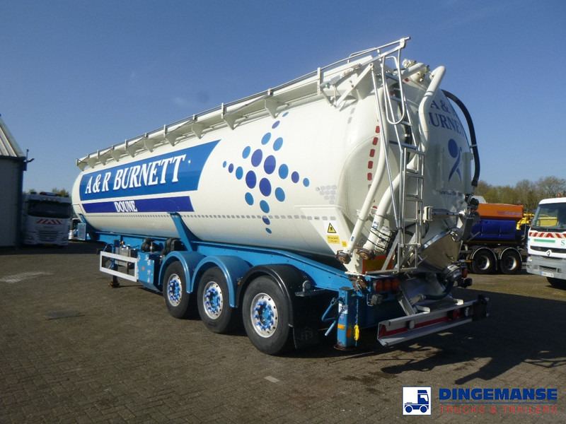 Feldbinder Powder tank alu 60 m3 / Compressor diesel engine. - Полуприцеп-цистерна: фото 3 Feldbinder Powder tank alu 60 m3 / Compressor diesel engine. - Полуприцеп-цистерна: фото 3