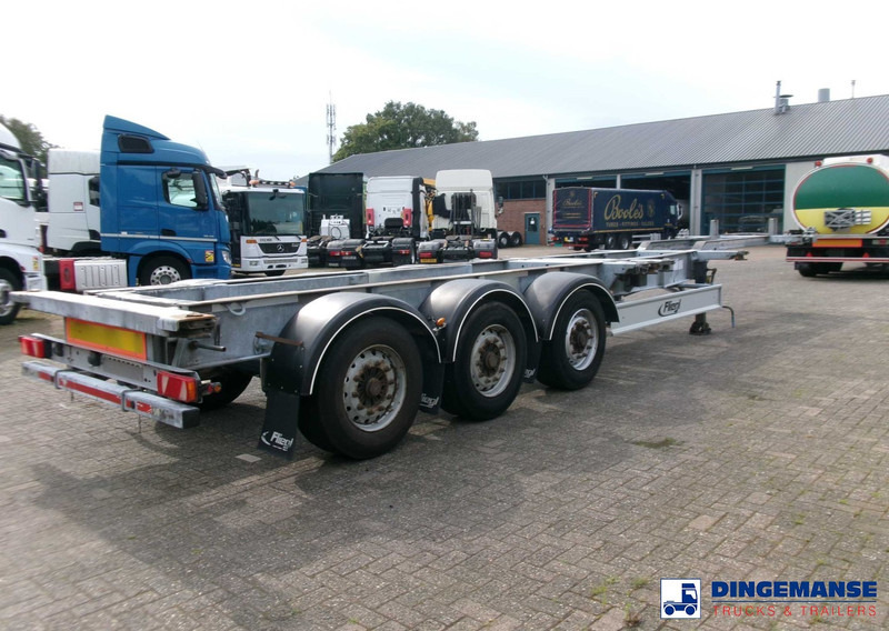 Fliegl 3-axle container trailer 45 ft - Полуприцеп-контейнеровоз/ Сменный кузов: фото 4 Fliegl 3-axle container trailer 45 ft - Полуприцеп-контейнеровоз/ Сменный кузов: фото 4
