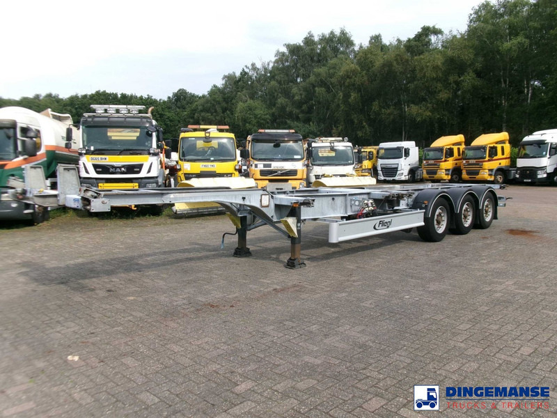 Fliegl 3-axle container trailer 45 ft - Полуприцеп-контейнеровоз/ Сменный кузов: фото 1 Fliegl 3-axle container trailer 45 ft - Полуприцеп-контейнеровоз/ Сменный кузов: фото 1
