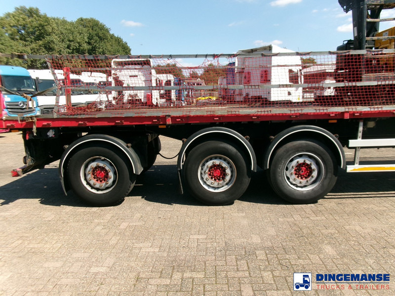 Fruehauf 3-axle platform trailer + Atlas 3008 crane - Полуприцеп бортовой/ Платформа: фото 4 Fruehauf 3-axle platform trailer + Atlas 3008 crane - Полуприцеп бортовой/ Платформа: фото 4