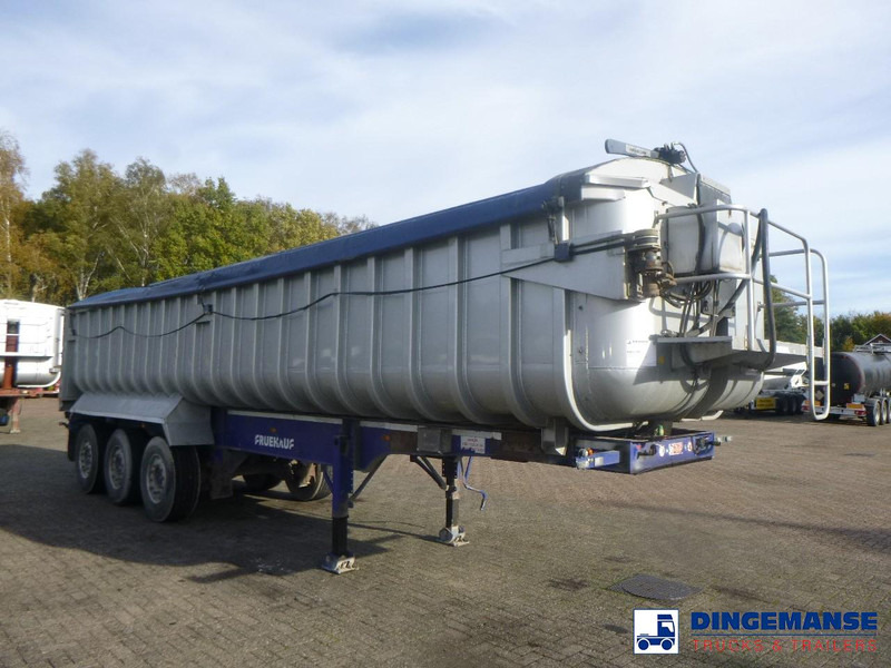 Fruehauf Tipper trailer alu 35 m3 + tarpaulin - Самосвальный полуприцеп: фото 2 Fruehauf Tipper trailer alu 35 m3 + tarpaulin - Самосвальный полуприцеп: фото 2