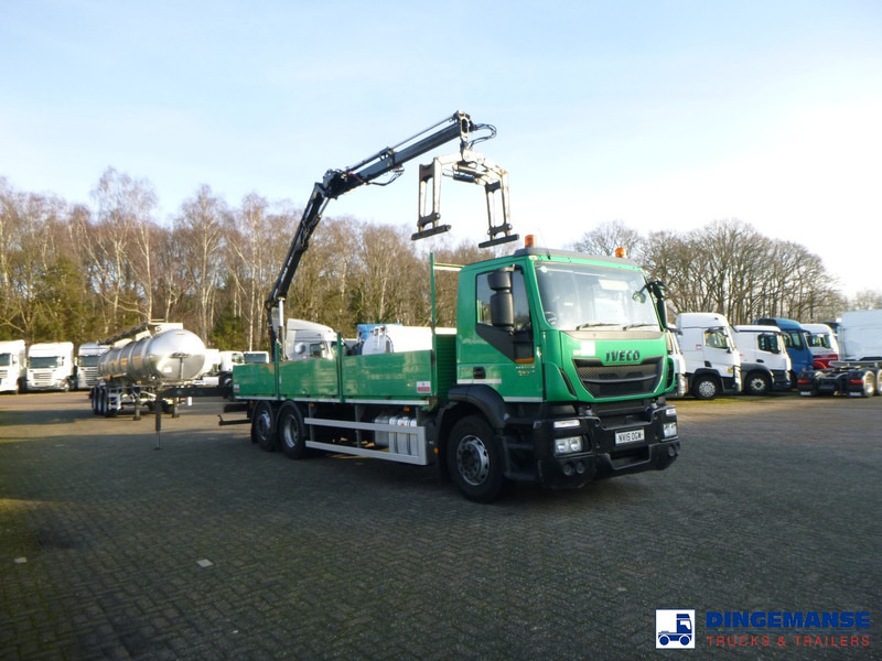 Iveco Stralis 310 6x2 Euro 6 RHD + Atlas 129.3 crane - Автоманипулятор: фото 2 Iveco Stralis 310 6x2 Euro 6 RHD + Atlas 129.3 crane - Автоманипулятор: фото 2