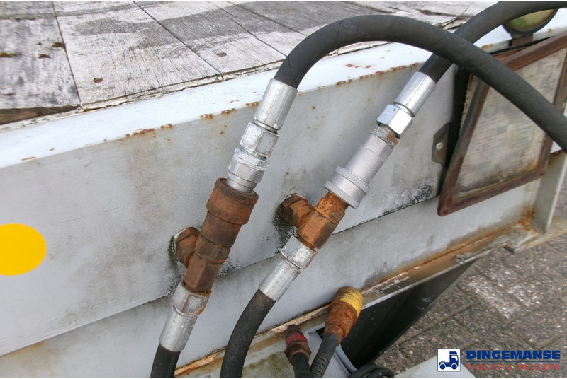 Прицеп бортовой/ Платформа KING 2-axle platform drawbar trailer 14t + ramps: фото 14