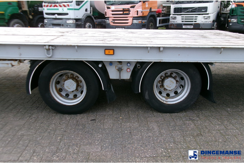 Прицеп бортовой/ Платформа KING 2-axle platform drawbar trailer 14t + ramps: фото 6