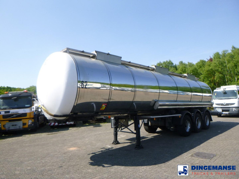 LAG Chemical tank inox 30 m3 / 1 comp - Полуприцеп-цистерна: фото 1 LAG Chemical tank inox 30 m3 / 1 comp - Полуприцеп-цистерна: фото 1
