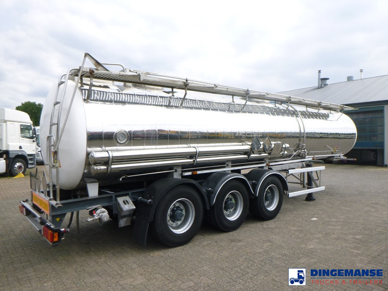 MAISONNEUVE Chemical ACID tank inox 22.4 m3 / 1 comp - Полуприцеп-цистерна: фото 4 MAISONNEUVE Chemical ACID tank inox 22.4 m3 / 1 comp - Полуприцеп-цистерна: фото 4