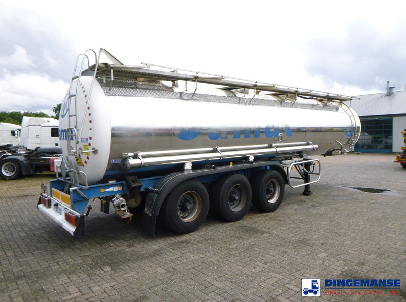 MAISONNEUVE Chemical tank inox 26 m3 / 1 comp - Полуприцеп-цистерна: фото 4 MAISONNEUVE Chemical tank inox 26 m3 / 1 comp - Полуприцеп-цистерна: фото 4