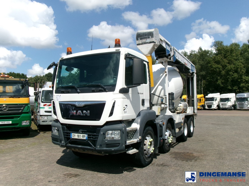 MAN TGS 32.360 8X4 Euro 6 Imer belt mixer 9 m3 - Автобетоносмеситель: фото 1 MAN TGS 32.360 8X4 Euro 6 Imer belt mixer 9 m3 - Автобетоносмеситель: фото 1
