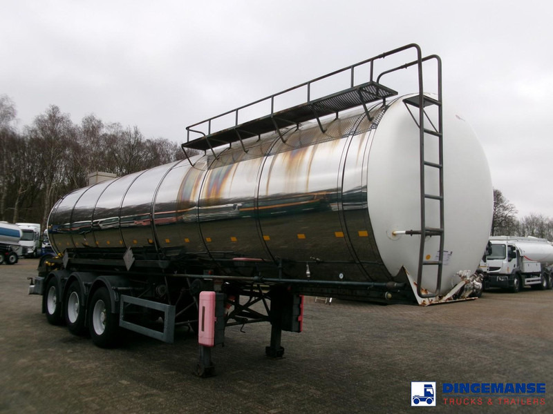 METALOVOUGA Bitumen / heavy oil tank inox 26.9 m3 / 1 comp - Полуприцеп-цистерна: фото 2 METALOVOUGA Bitumen / heavy oil tank inox 26.9 m3 / 1 comp - Полуприцеп-цистерна: фото 2
