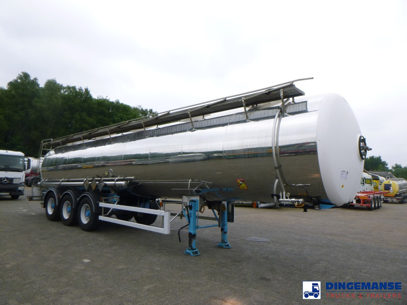 Magyar Chemical tank inox 33 m3 / 1 comp - Полуприцеп-цистерна: фото 2 Magyar Chemical tank inox 33 m3 / 1 comp - Полуприцеп-цистерна: фото 2