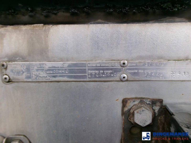 Полуприцеп-цистерна Magyar Chemical tank inox 37.4 m3 / 1 comp / ADR 30/11/2023: фото 17 Полуприцеп-цистерна Magyar Chemical tank inox 37.4 m3 / 1 comp / ADR 30/11/2023: фото 17