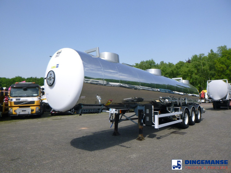 Magyar Chemical tank inox L4BH 22.2 m3 / 1 comp - Полуприцеп-цистерна: фото 1 Magyar Chemical tank inox L4BH 22.2 m3 / 1 comp - Полуприцеп-цистерна: фото 1
