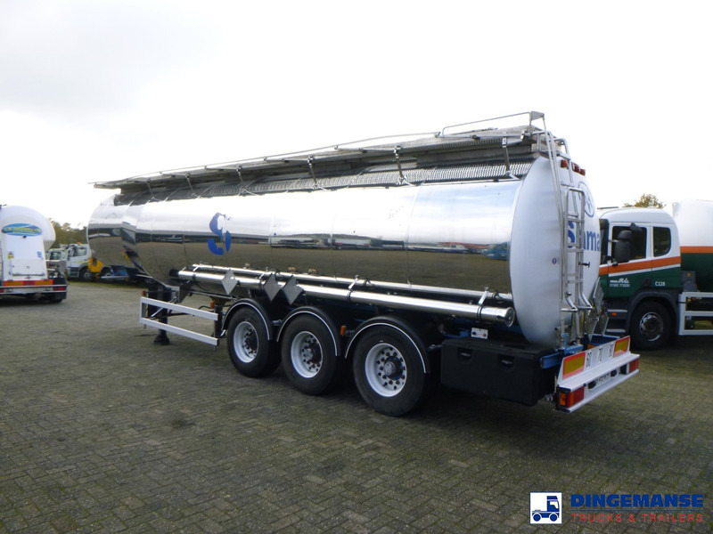 Magyar Chemical tank inox L4BH 32.8 m3 / 1 comp - Полуприцеп-цистерна: фото 3 Magyar Chemical tank inox L4BH 32.8 m3 / 1 comp - Полуприцеп-цистерна: фото 3