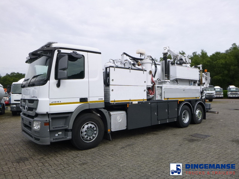 Mercedes-Benz Actros 2541 6x2 RHD E5 Huwer vacuum tank / hydrocureur 12 m3 - Ассенизатор: фото 5 Mercedes-Benz Actros 2541 6x2 RHD E5 Huwer vacuum tank / hydrocureur 12 m3 - Ассенизатор: фото 5
