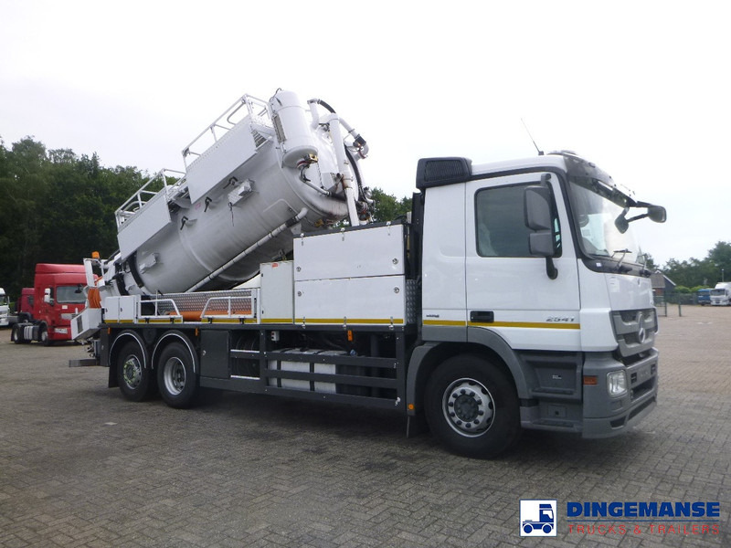 Mercedes-Benz Actros 2541 6x2 RHD E5 Huwer vacuum tank / hydrocureur 12 m3 - Ассенизатор: фото 2 Mercedes-Benz Actros 2541 6x2 RHD E5 Huwer vacuum tank / hydrocureur 12 m3 - Ассенизатор: фото 2