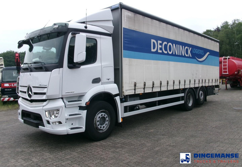 Mercedes-Benz Antos 2533L 6x2 Euro 6 curtain sider - Тентованный грузовик: фото 1 Mercedes-Benz Antos 2533L 6x2 Euro 6 curtain sider - Тентованный грузовик: фото 1