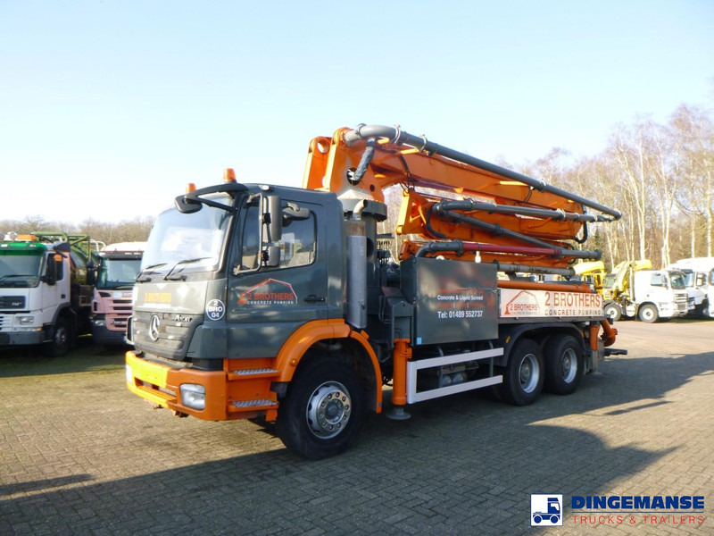 Mercedes-Benz Axor 2633 6x4 RHD Sermac SCL 130 concrete pump 32 m - Автобетононасос: фото 1 Mercedes-Benz Axor 2633 6x4 RHD Sermac SCL 130 concrete pump 32 m - Автобетононасос: фото 1
