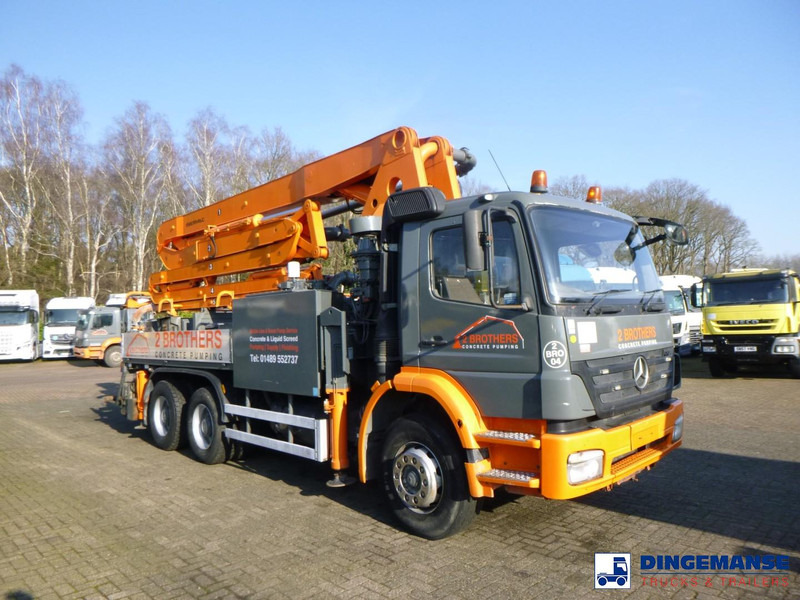 Mercedes-Benz Axor 2633 6x4 RHD Sermac SCL 130 concrete pump 32 m - Автобетононасос: фото 2 Mercedes-Benz Axor 2633 6x4 RHD Sermac SCL 130 concrete pump 32 m - Автобетононасос: фото 2