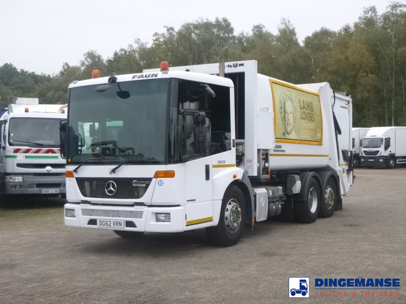 Mercedes-Benz Econic 2629 6x2 RHD Faun Variopress refuse truck - Мусоровоз: фото 1 Mercedes-Benz Econic 2629 6x2 RHD Faun Variopress refuse truck - Мусоровоз: фото 1