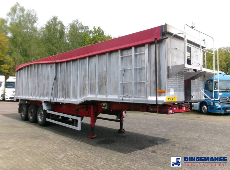 Montracon Tipper trailer alu 55 m3 + tarpaulin - Малотоннажный самосвал: фото 2 Montracon Tipper trailer alu 55 m3 + tarpaulin - Малотоннажный самосвал: фото 2