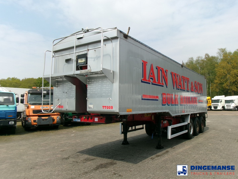 Montracon Tipper trailer alu 55 m3 + tarpaulin - Малотоннажный самосвал: фото 1 Montracon Tipper trailer alu 55 m3 + tarpaulin - Малотоннажный самосвал: фото 1