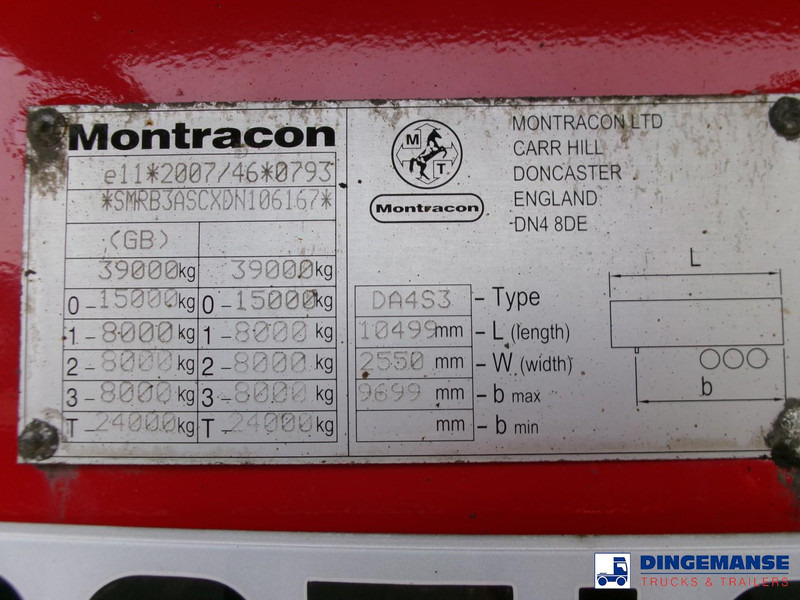 Самосвальный полуприцеп Montracon Tipper trailer alu 55 m3 + tarpaulin: фото 14 Самосвальный полуприцеп Montracon Tipper trailer alu 55 m3 + tarpaulin: фото 14