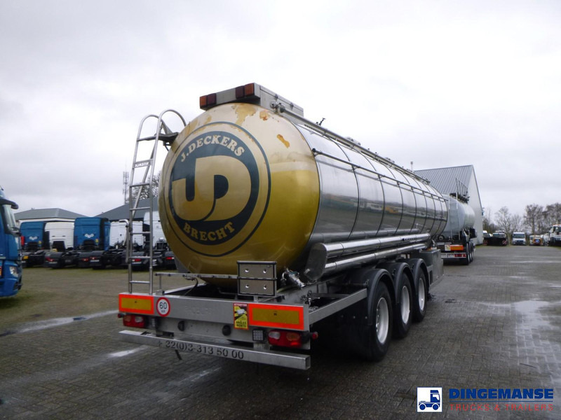 Parcisa Chemical tank inox L4BH 30 m3 / 1 comp / ADR 30/03/24 - Полуприцеп-цистерна: фото 3 Parcisa Chemical tank inox L4BH 30 m3 / 1 comp / ADR 30/03/24 - Полуприцеп-цистерна: фото 3