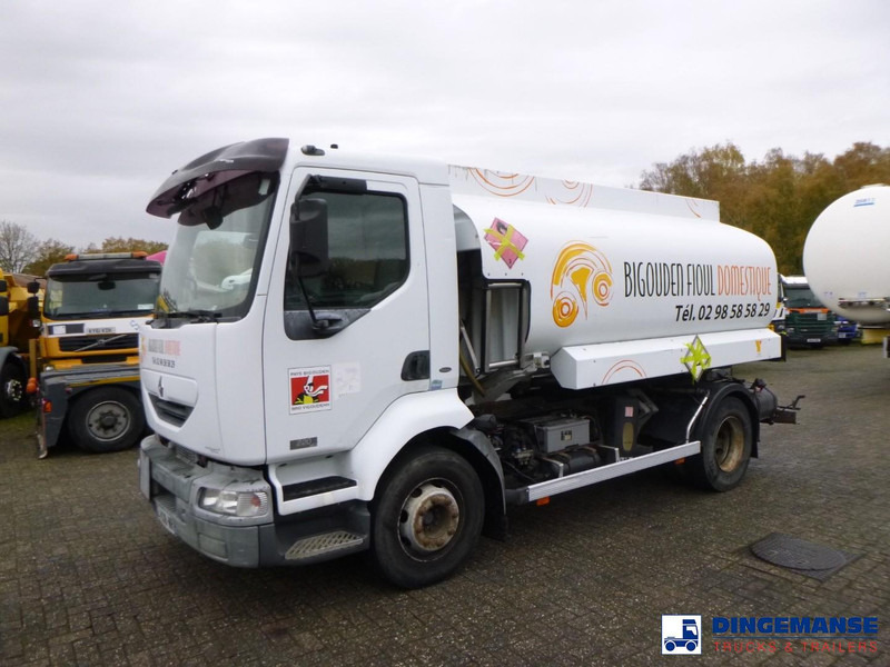 Renault Midlum 220 dci 4x2 fuel tank 10.5 m3 / 4 comp - Грузовик-цистерна: фото 1 Renault Midlum 220 dci 4x2 fuel tank 10.5 m3 / 4 comp - Грузовик-цистерна: фото 1