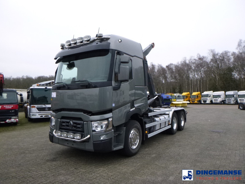 Renault T 480 6x2 Euro 6 container hook - Крюковой мультилифт: фото 1 Renault T 480 6x2 Euro 6 container hook - Крюковой мультилифт: фото 1