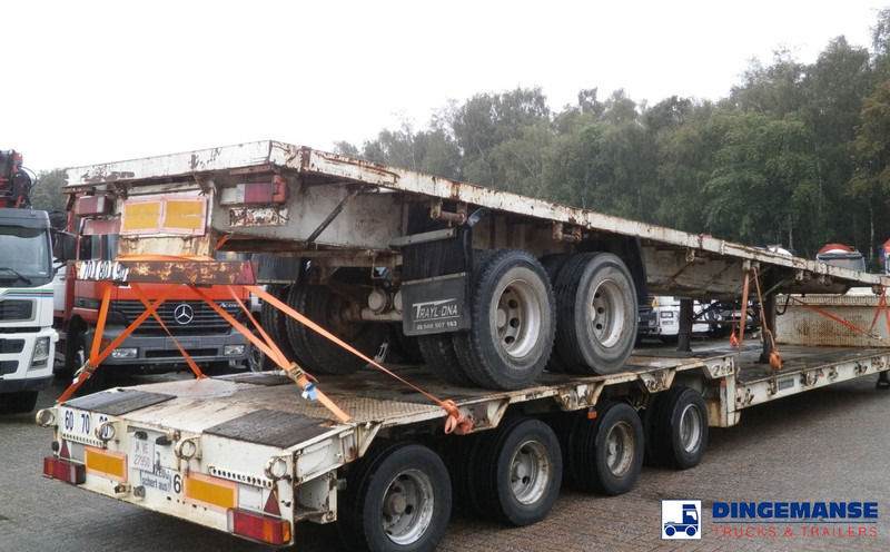 Traylona 2-axle platform trailer 39000KG / Extendable 19M - Низкорамный полуприцеп: фото 3 Traylona 2-axle platform trailer 39000KG / Extendable 19M - Низкорамный полуприцеп: фото 3