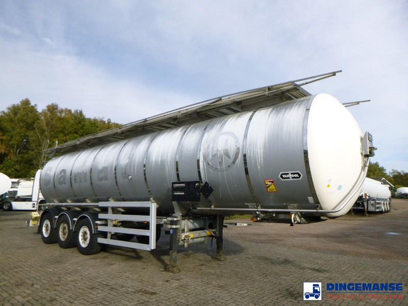 Van Hool Chemical tank inox L4BH 37.5 m3 / 1 comp - Полуприцеп-цистерна: фото 2 Van Hool Chemical tank inox L4BH 37.5 m3 / 1 comp - Полуприцеп-цистерна: фото 2