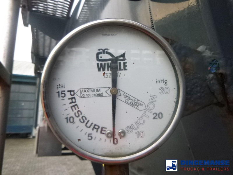 Полуприцеп-цистерна WHALE Vacuum tank inox 30 m3 / 1 comp + pump: фото 20