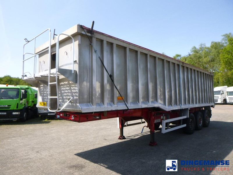 WILCOX Tipper trailer alu 55 m3 + tarpaulin - Самосвальный полуприцеп: фото 1 WILCOX Tipper trailer alu 55 m3 + tarpaulin - Самосвальный полуприцеп: фото 1