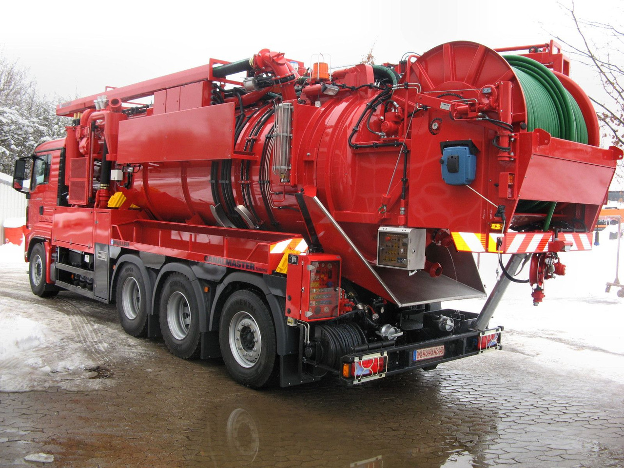 MAN TGS 35.540 8x4 Müller 16m³ WRG + 800 meter HD - Ассенизатор: фото 1 MAN TGS 35.540 8x4 Müller 16m³ WRG + 800 meter HD - Ассенизатор: фото 1